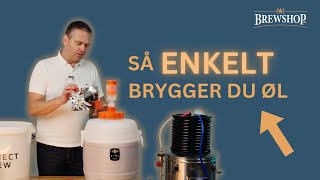 Hvordan brygge øl med et ølbryggesett  Grainfather [upl. by Ecirtac]