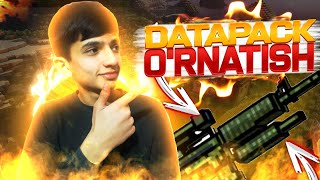 MINECRAFTMINECRAFTDA DATAPACK ORNATAMIZQASOSKORLARUZBEKCHA VIDEO [upl. by Enal]