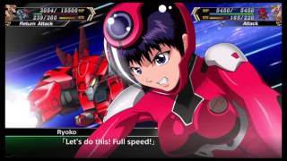 SRW V Aestivalis Custom All Attacks [upl. by Nylirek]