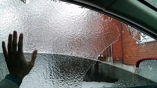 Fun with Freezing Rain  severe weather in canada [upl. by Behl]