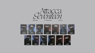 SEVENTEEN 세븐틴 9th Mini Album Attacca CARAT VERPhysical Album Preview [upl. by Suiratnauq]