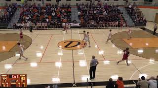 Dodgeville vs Platteville  Varsity Boys Basketball [upl. by Nehtan869]