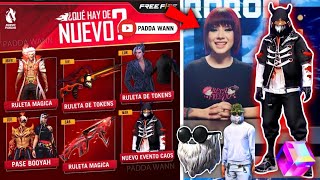 NUEVA AGENDA SEMANAL DE FREE FIRE CUELLO de TORTUGA MP40 COBRA SKIN EVENTO CAOS Y MAS🤯 [upl. by Ittap]