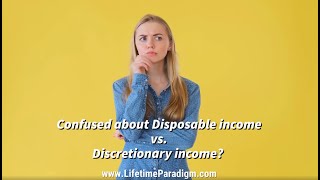 Disposable vs Discretionary Income [upl. by Suiravat344]