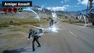 【Final Fantasy XV】Armiger amp Armiger Unleashed [upl. by Yatnoj]