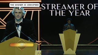 xQc Presents iShowSpeed as Streamer of The Year [upl. by Peria]