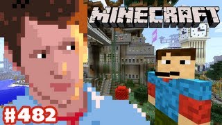 Minecraft  Episode 482  Zombie Village Attack [upl. by Samtsirhc472]