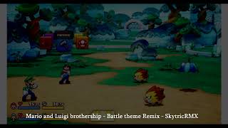 Mario and Luigi Brothership  Battle Theme Remix [upl. by Anas]