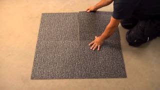 Forbo Flotex Tile Installation Video [upl. by Atalanta403]