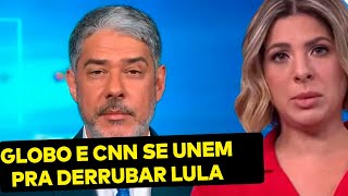 Globo e CNN se unem pra destruir Lula o grosso chegou para os petistas [upl. by Vedi]