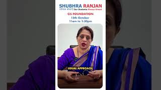 GS FOUNDATION 15th October 2024  11am to 130pm  Shubhra Ranjan IAS [upl. by Aletsirc]