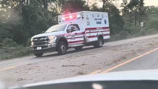 Tallahassee Tornado Damage May 10 2024  Woodville Florida  Wakulla Florida  Leon County [upl. by Christye]