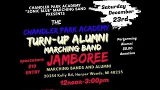 Chandler Park Academy TURN IT UP ALIMNI Marching Band Jamboree 23 [upl. by Terzas679]