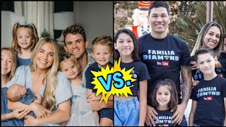 The LaBrant Fam Family VS Familia Diamonds Family Real Names and Ages 2024 [upl. by Dublin474]