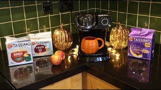 How to Use a Tassimo Coffee Machine EASY [upl. by Nolyar]