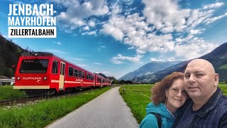 🇦🇹Zillertalbahn Austria Travel from Jenbach to Mayrhofen❤️2024 [upl. by Doyle]