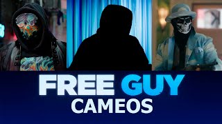 Free Guy  Cameos 1080p [upl. by Akimrehs]