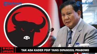 🔴NEWS UPDATE  PDIP Sebut Tak ada Kadernya yang Dipanggil Prabowo Saat Mengundang Sejumlah Tokoh [upl. by Araj249]