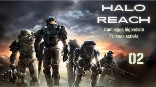 VOD Halo Reach ▶︎ Campagne Légendaire 02 ft Ahrisuke [upl. by Elva]