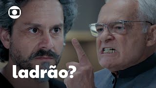 Silviano confronta José Alfredo e o comendador parte pra cima do mordomo  Império  TV Globo [upl. by Eisnil98]