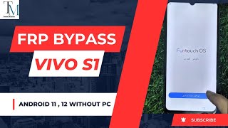 Vivo S1 Frp Bypass Android 12 Without Pc 2023  Vivo S1 Google Account unlock Android 12 [upl. by Egidius]