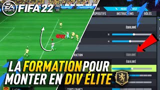 TUTO FIFA 22  La MEILLEURE FORMATION POSTPATCH  TACTIQUES PERSO  4422 CHEATÉ [upl. by Haduj198]