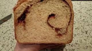 Cinnamon Swirl Bread In The Regal Bread MachinePART 2 [upl. by Eeb]