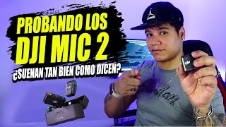 PROBANDO LOS DJI MIC 2 😱 ¿SON REALMENTE LOS MEJORES MICRÓFONOS INALÁMBRICOS🤔 DjDarrelElapoderado ✔ [upl. by Yenalem]