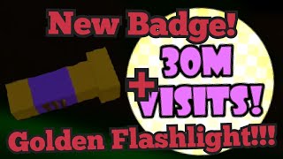 How to get the 30 Million Visits Badge and the Golden Flashlight  Fazbears Revamp RP P2  Roblox [upl. by Swinton908]