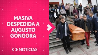 EMOTIVA DESPEDIDA a Augusto Góngora Cientos de personas llegaron hasta La Reina para su funeral [upl. by Einhoj766]