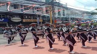 penafrancia festival military parade 2019 Sta Lutgarda Nat HS cabusao camarines sur [upl. by Schuman963]