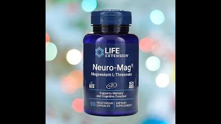 Life Extension NeuroMag Magnesium LThreonate 90 Vegetarian Capsules [upl. by Pedrick]