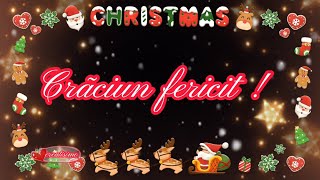 🎀 Mesaje de Crăciun🎅🏼 Urări de CRĂCIUN FERICIT 🎄 SĂRBĂTORI FERICITE ☃️🎊 Felicitări de Crăciun [upl. by Htebezile]