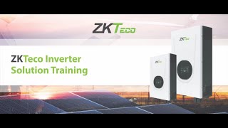 ZKTeco Inverter Solution Training [upl. by Atsirhcal]