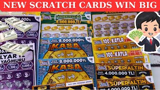 2 NEWLY RELEASED DIFFERENT SCRATCH WINS GAMES OF CHANCE BIG WINS [upl. by Nnaeirb]