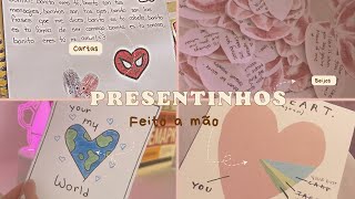 ideias de presentinhos feitos a mão✨💕 [upl. by Parent]