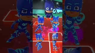 PJ Masks  CatBoy 🆚 CatBoy 🆚 CatBoy 🆚 CatBoy X Dance Song Tiles Hop EDM Rush shorts [upl. by Alejna]