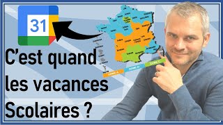 💥AGENDA💥 Comment ajouter lagenda des vacances scolaires de sa zone [upl. by Ximenes]