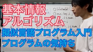 【アルゴリズム】擬似言語プログラム入門選択ソート [upl. by Tadd]