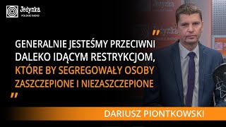 Dariusz Piontkowski nauczyciele są jedną z najlepiej wyszczepionych grup zawodowych [upl. by Tteltrab]