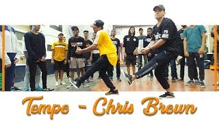 Chris Brown  Tempo  Kartik Raja Choreography  Ft Vinay Khandelwal  Dance class Video [upl. by Htebazil]