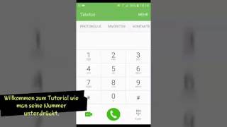 Tutorial Eigene Rufnummer unterdrücken [upl. by Florella]