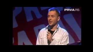 Srdjan Jovanovic Prvi StandUp Komicar U Srbiji [upl. by Lectra851]