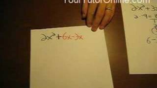 How to Factor a Quadratic Equation When a is not 1 [upl. by Dosi]