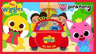 In the Big Red Car We Like to Ride 🚗 Australian Animals with The Wiggles Pinkfong amp BabyShark [upl. by Zsazsa]