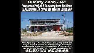 Usaha Jual Depot Filter Air Minum Isi Ulang Galon Kredit Kabupaten Sintang Kalimantan Barat [upl. by Cardwell272]