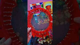 Karva chauth special chalni decoration DIY craft 😱❤️ shortvideo youtubeshorts diy art [upl. by Frierson]