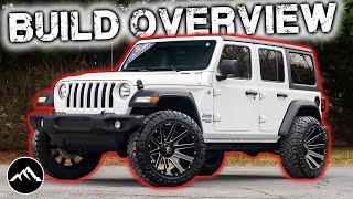 Overview 2019 Jeep Wrangler w 22quot Fuel Contras 35quot Nitto Tires amp a 6quot Lift [upl. by Robbins183]