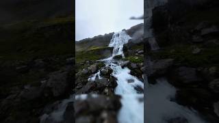 Wait for the EPIC waterfall dive 💦 🤩 waterfall cinematic fpv [upl. by Huggins]