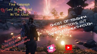 Ghost Of Tsushima PC R5 3600 Zotac RTX 4060 solo benchmarks Iki Island Campaign Tsushimab Island [upl. by Isman491]